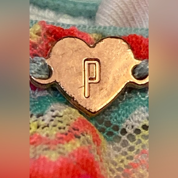 PINK Victoria’s Secret Colorful Print Style Lace Bandeau Size Medium - Picture 5 of 7